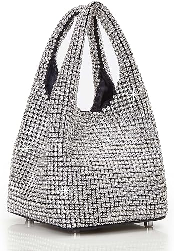 BABEYOND Clutch Purses for Women - Sparkly Evening Bags Glitter Rhinestone Portable Handbag for Party Prom Wedding - Image 5